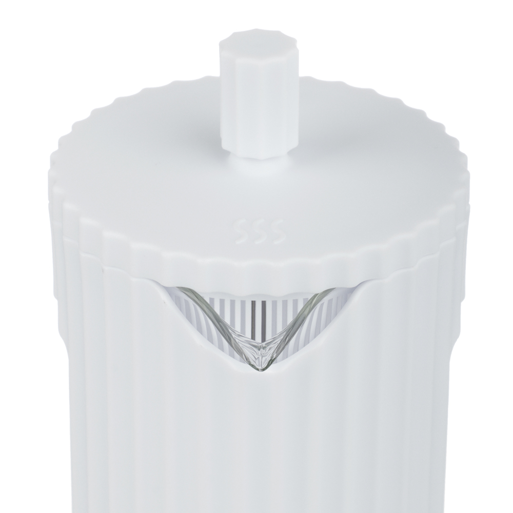 SATOSHI Форман Френч-пресс 600мл, жаропрочное стекло, белый - #3