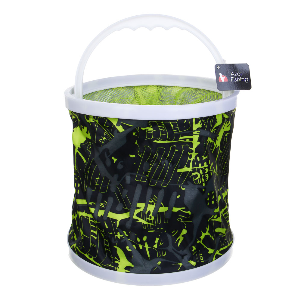 AZOR FISHING Ведро для рыбалки с сеткой, 11 л - #6