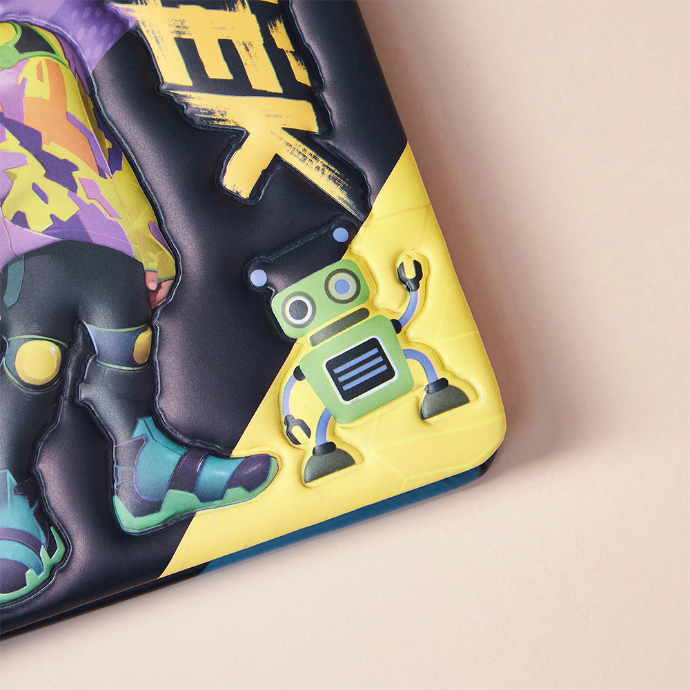 BY Русские Супергерои Записная книжка 17,8х13см, 96л., обл-мялка, объем.элементы, "Конек Джуниор" - #12