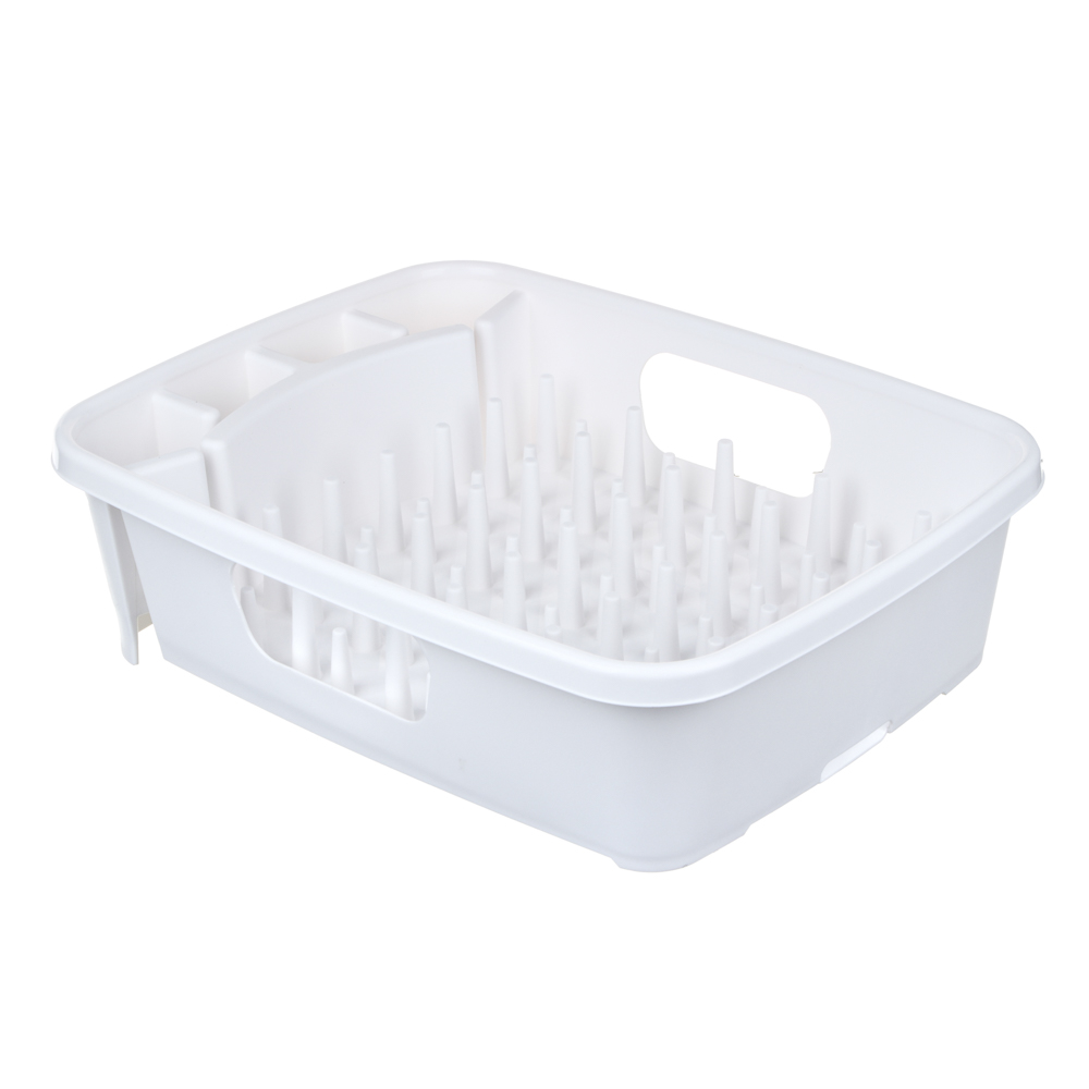 VETTA Сушилка для посуды, 42,5х33х12,6см, пластик, белый цвет - #3