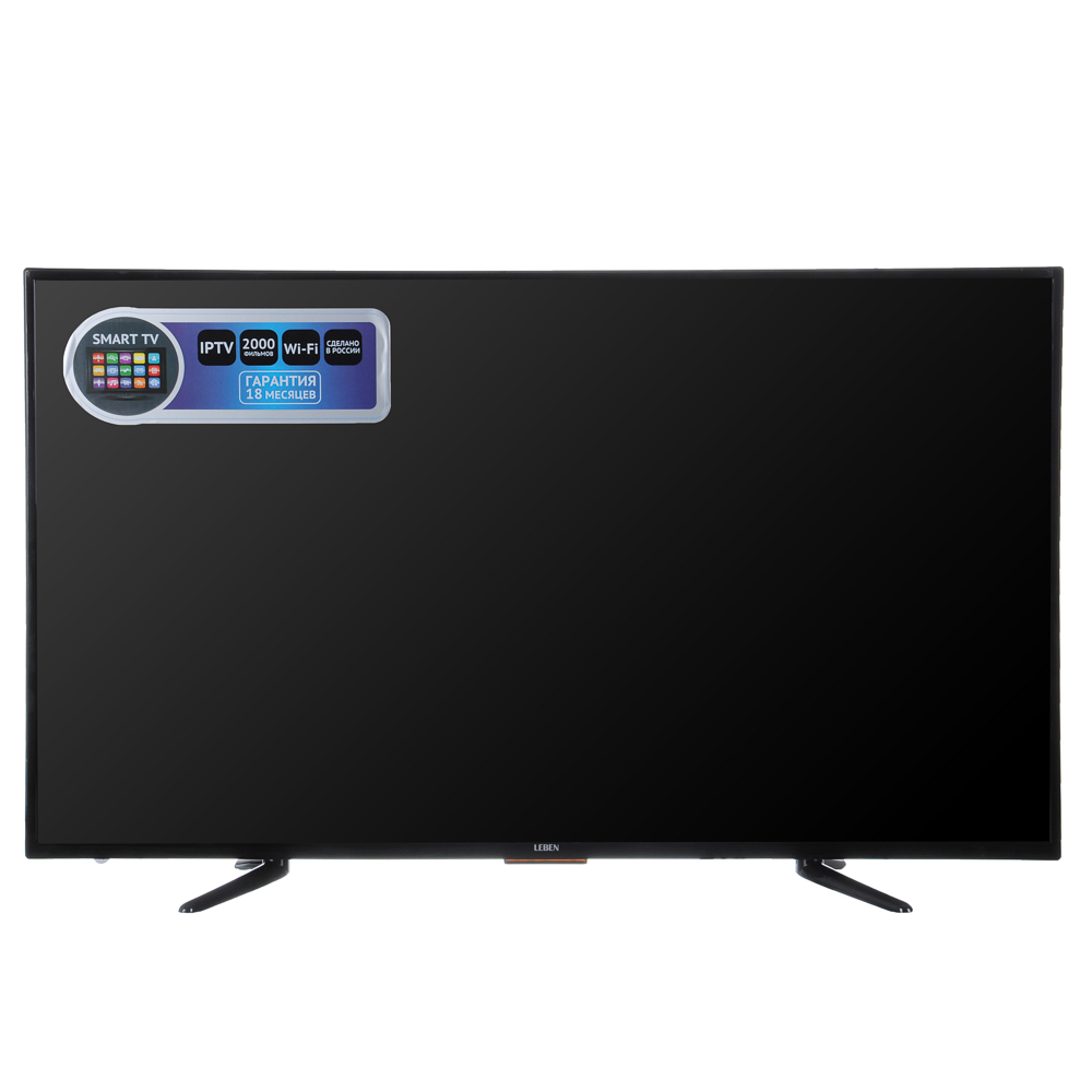 Телевизор ЖК диагональ 43" (109 см) LEBEN, FHD Smart - #2
