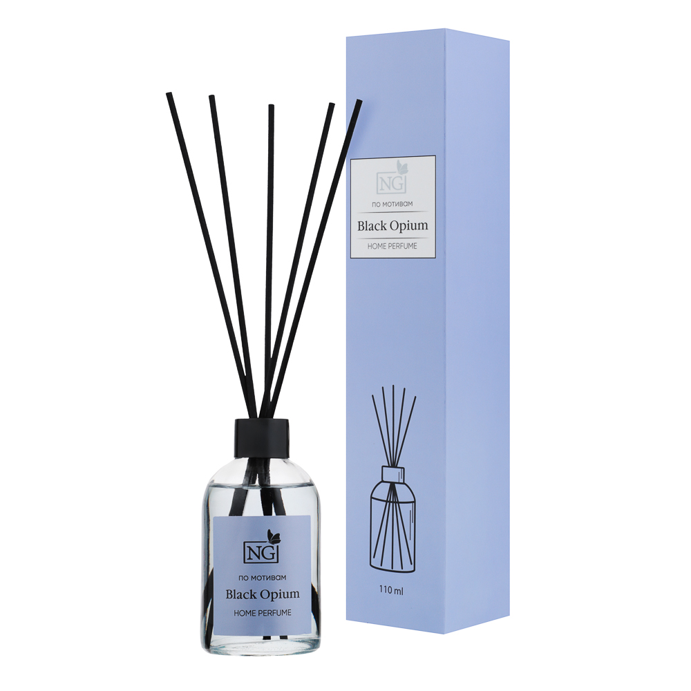NEW GALAXY Ароматизатор диффузор Home Perfume, Black Opium 110 мл - #2