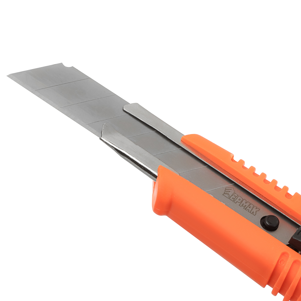 ЕРМАК/Headman Нож универсальный 18мм, метал.направ.,Autolock, +запасное лезвие, блистер - #2