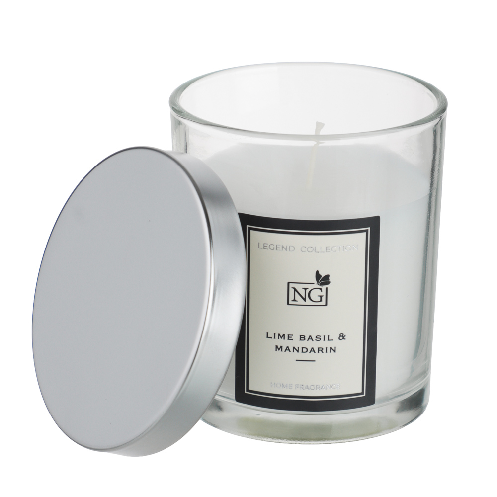 NEW GALAXY Свеча ароматизированная LEGEND COLLECTION, 88 гр, Lime basil & mandarin - #2