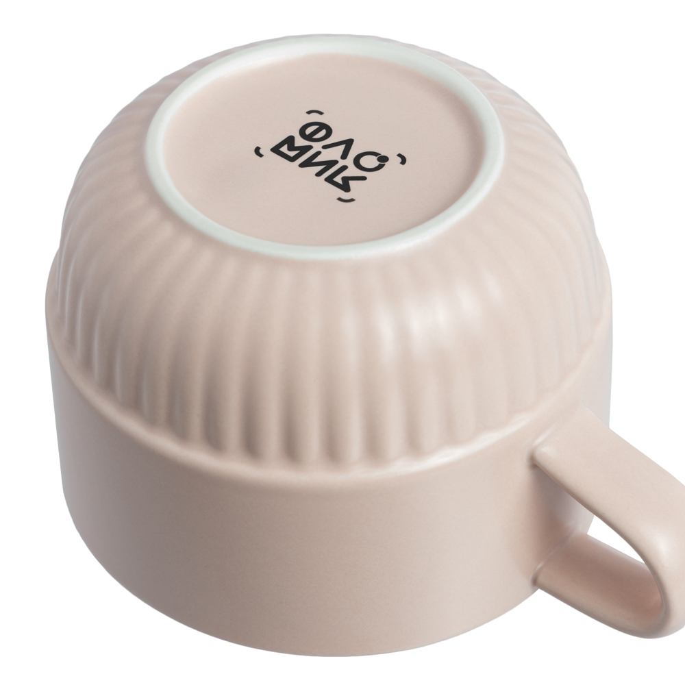 FLOMIK Чайная пара 250мл, 15х9,5х1см, фарфор, акация, розовый - #6