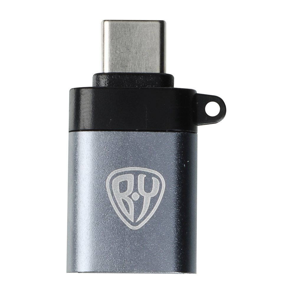 Адаптер-переходник USB3.0-Type C BY, металлик - #6