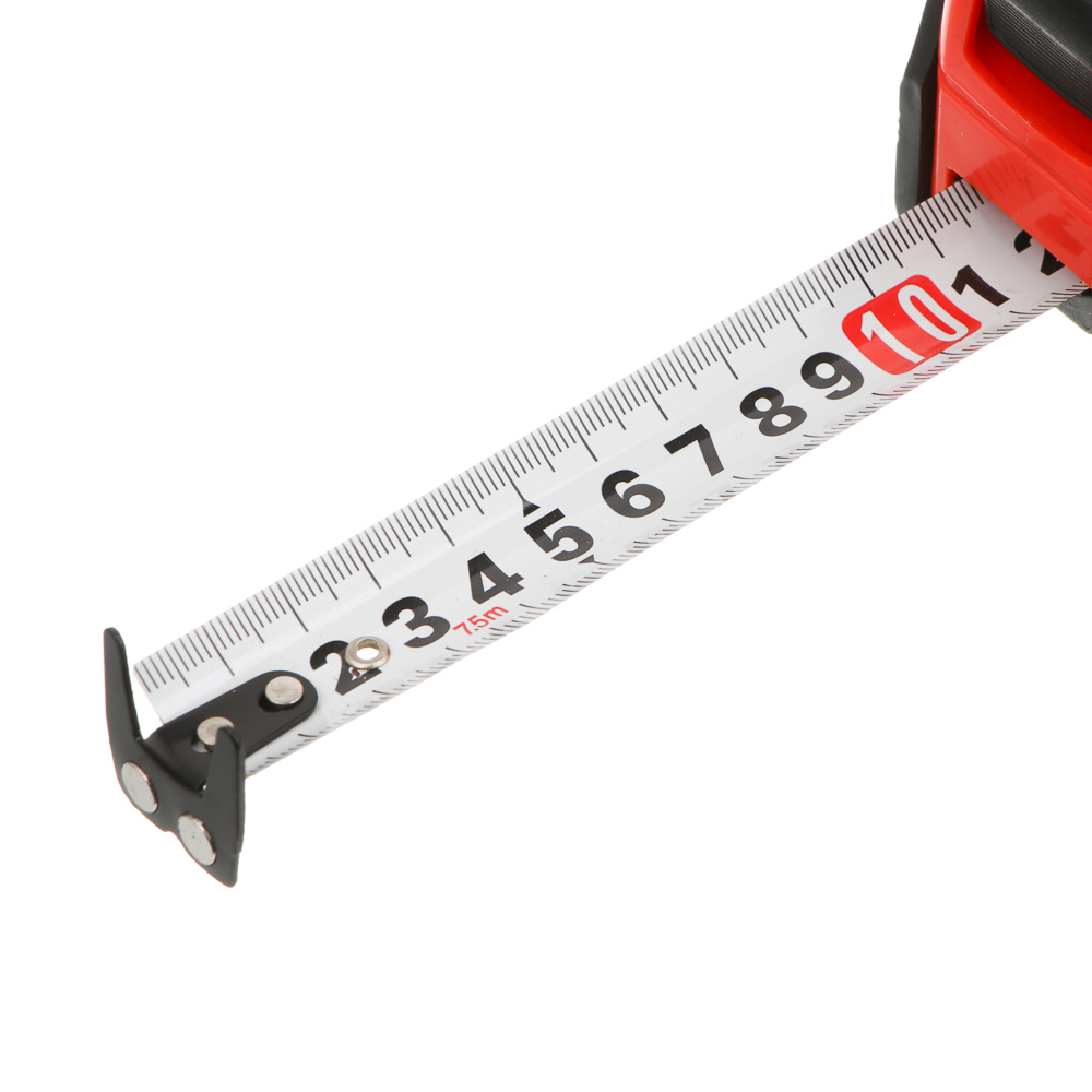 ЕРМАК Рулетка "СКИЛЛ", 7.5м х 25мм, 2х-сторонний зацеп + магнит, корпус ABS+TPR - #4