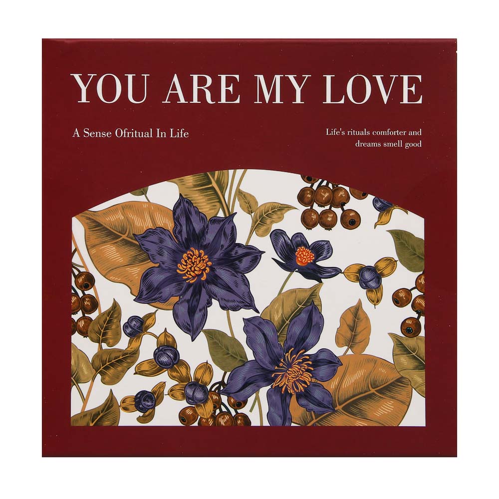 Набор свечей в подарочной упаковке 15х15х6 см, 5 предметов, парафин, воск, 2 вида - #12