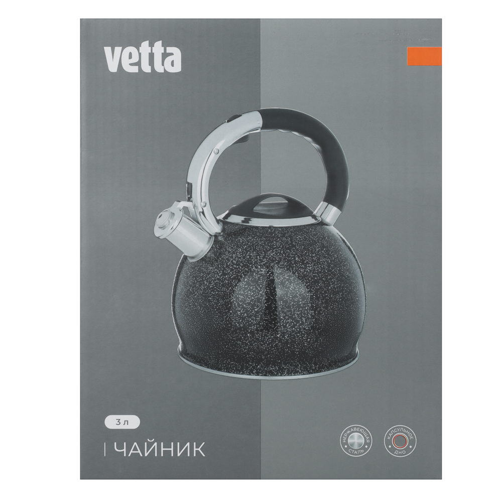 VETTA Чайник стальной 3,0л "Виттель", индукция - #4