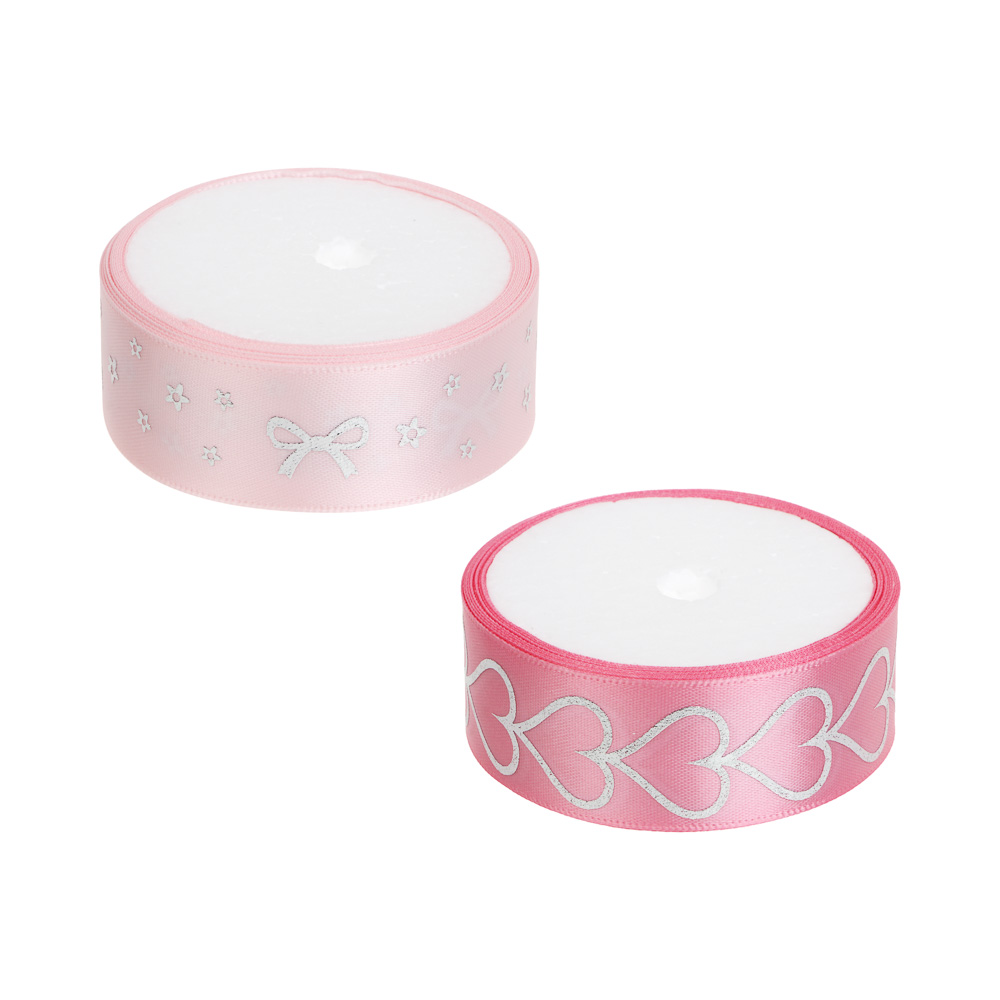 Лента для подарков тм Fntastic 2,5 см x 3 м, полиэстер - #1