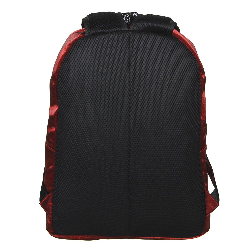 Рюкзак подростковый, 41x31x11,5см, 1 отд, 3 кармана, уплотненные лямки, "сияющий" нейлон, 3 цвета - #4