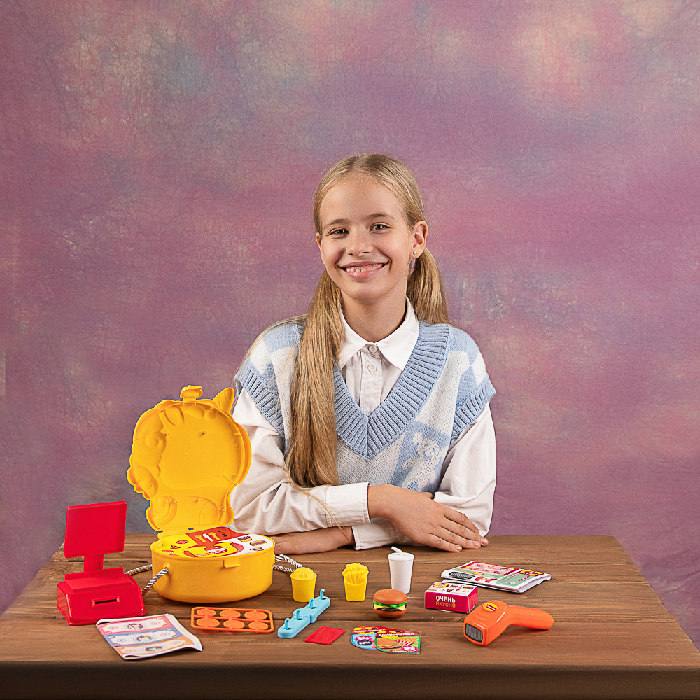 ИГРОЛЕНД Набор игровой в чемоданчике "Кафе", 27 пр., ABS, 17.5х21х25см - #10