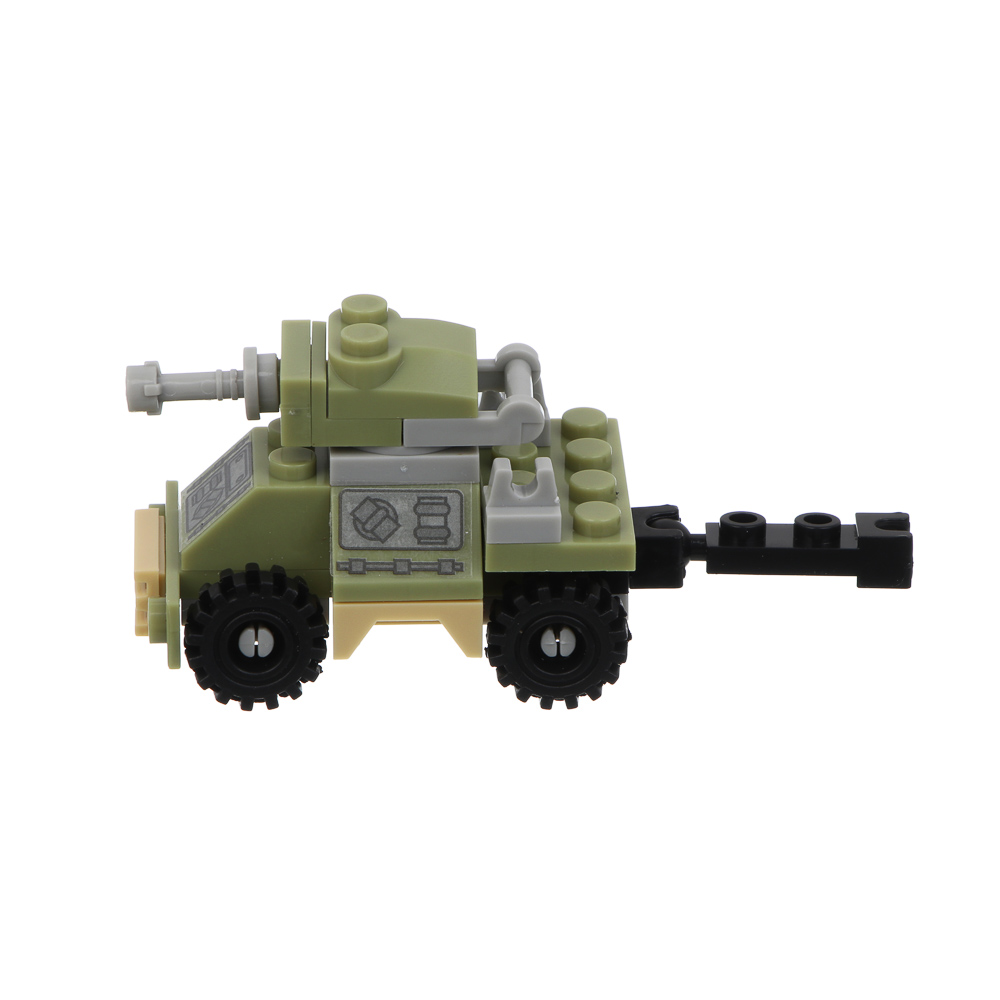 ИГРОЛЕНД Конструктор "Военная техника" 8 в 1, 8х3,5х11 см, ABS, 6 видов - #9