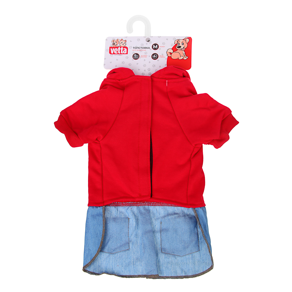 VETTA Толстовка для домашних животных с рисунком, хлопок, ПЭ, р. M - #7