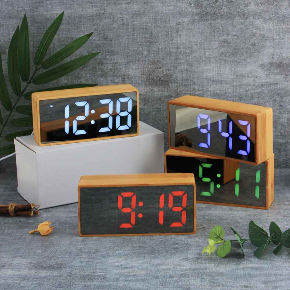 Будильник электронный LADECOR CHRONO, USB, 17,3x8,3x4,5 см - #7