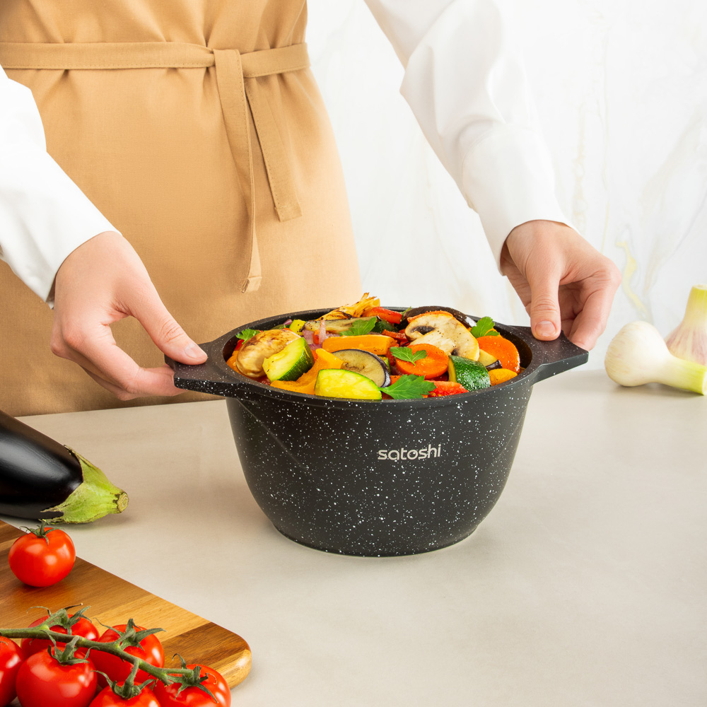 SATOSHI Монфор Казан 20х11,5см, 2,7л, литой алюминий, индукция - #11