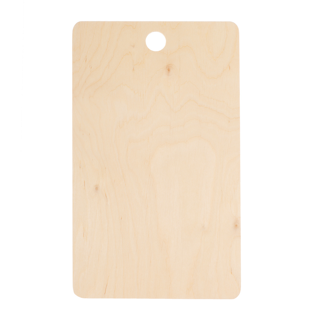 Доска разделочная 25x15x0,3см, фанера - #1