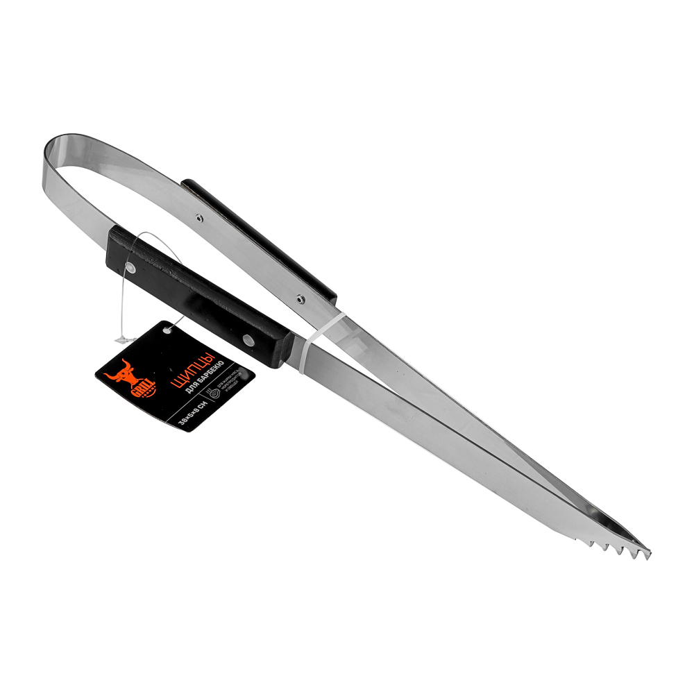 Щипцы для барбекю тм GRILLBOOM, 38х5x8см - #8