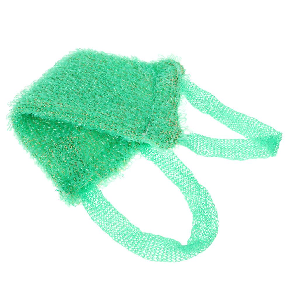 Мочалка банная с ручками эконом, ПП нить, 36х10см - #14