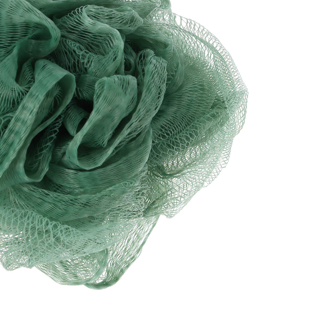 ЮL Мочалка шар роза с подвесом, полиэтилен, 40гр, 5-6 цветов, МС24-03 - #5