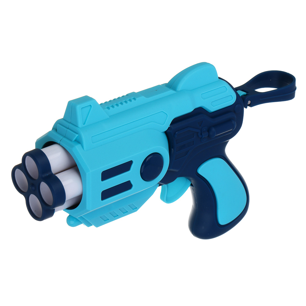 ИГРОЛЕНД Бластер "Техно", с мягкими патронами, 10 шт, EVA, PP, 16,5х5,5х13 см, 3 дизайна - #7