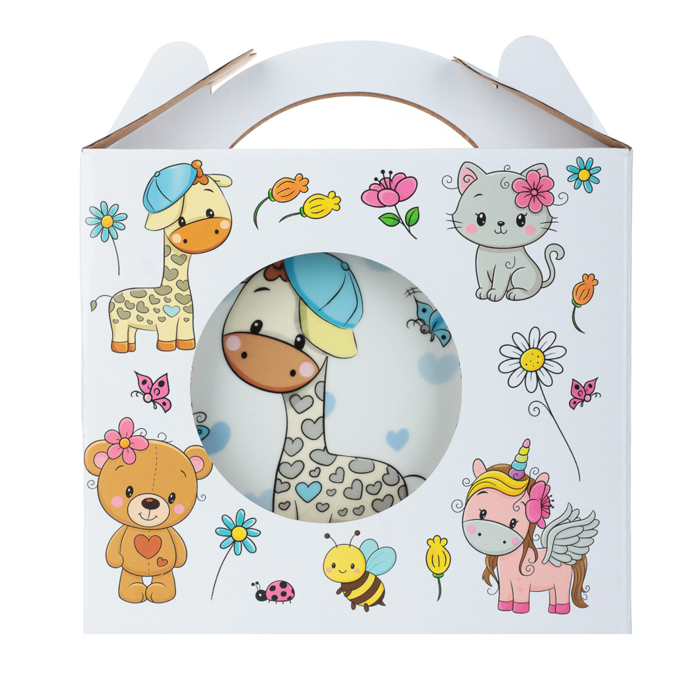 Набор посуды 3пр, тм MILLIMI Жираф, фарфор - #11