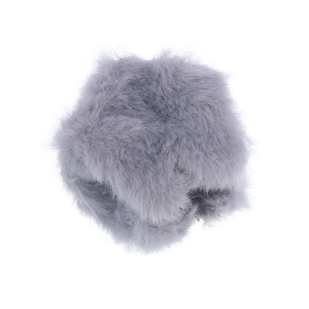 Краб для волос, тм ЮНИLOOK, 4,5см, полистирол, иск. мех, 6 цветов, #8 - #2