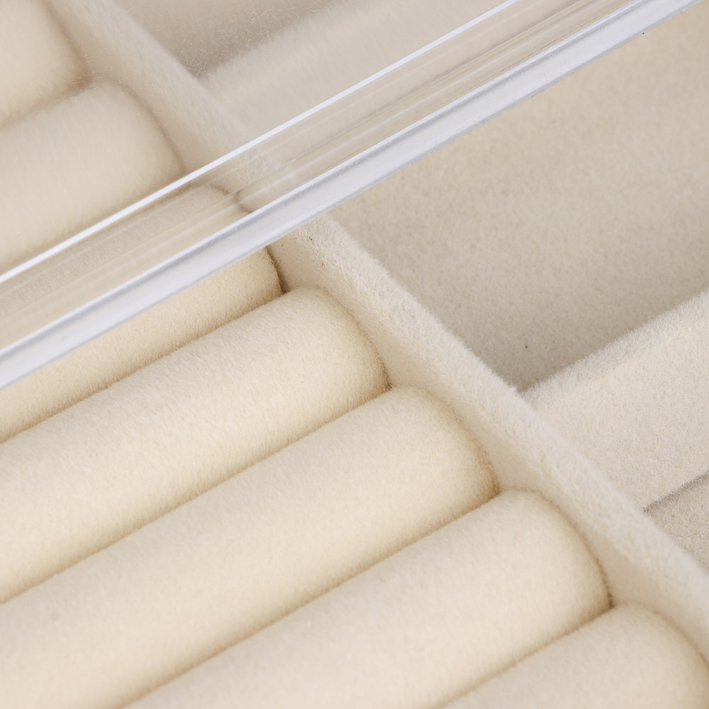 Шкатулка для украшений, 10,5x13,5x23,5 см, ПВХ, 2 цвета - #6