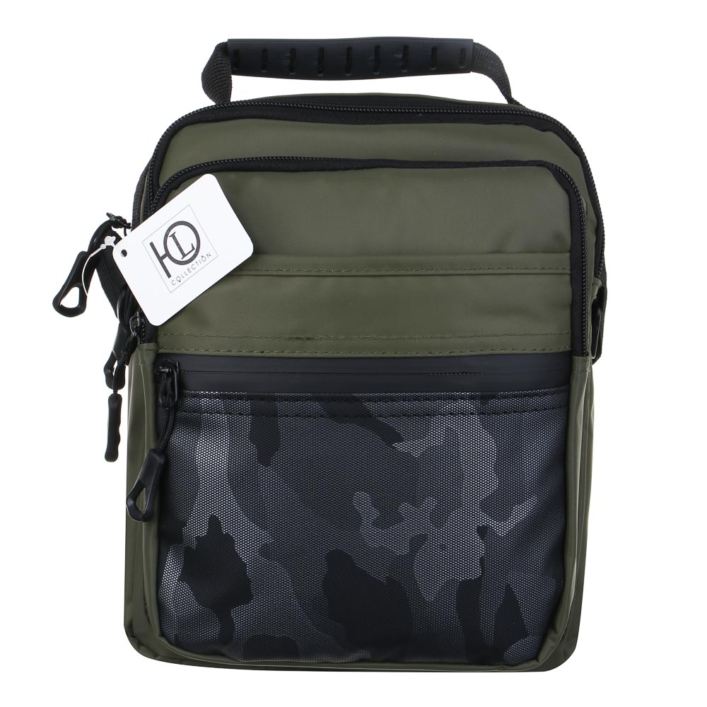 Сумка мужская из водооталкивающей ткани, 6 отделений тм ЮL Фьючер, ПЭ, 24х20х10см, 2 цвета, КЖС24-01 - #6