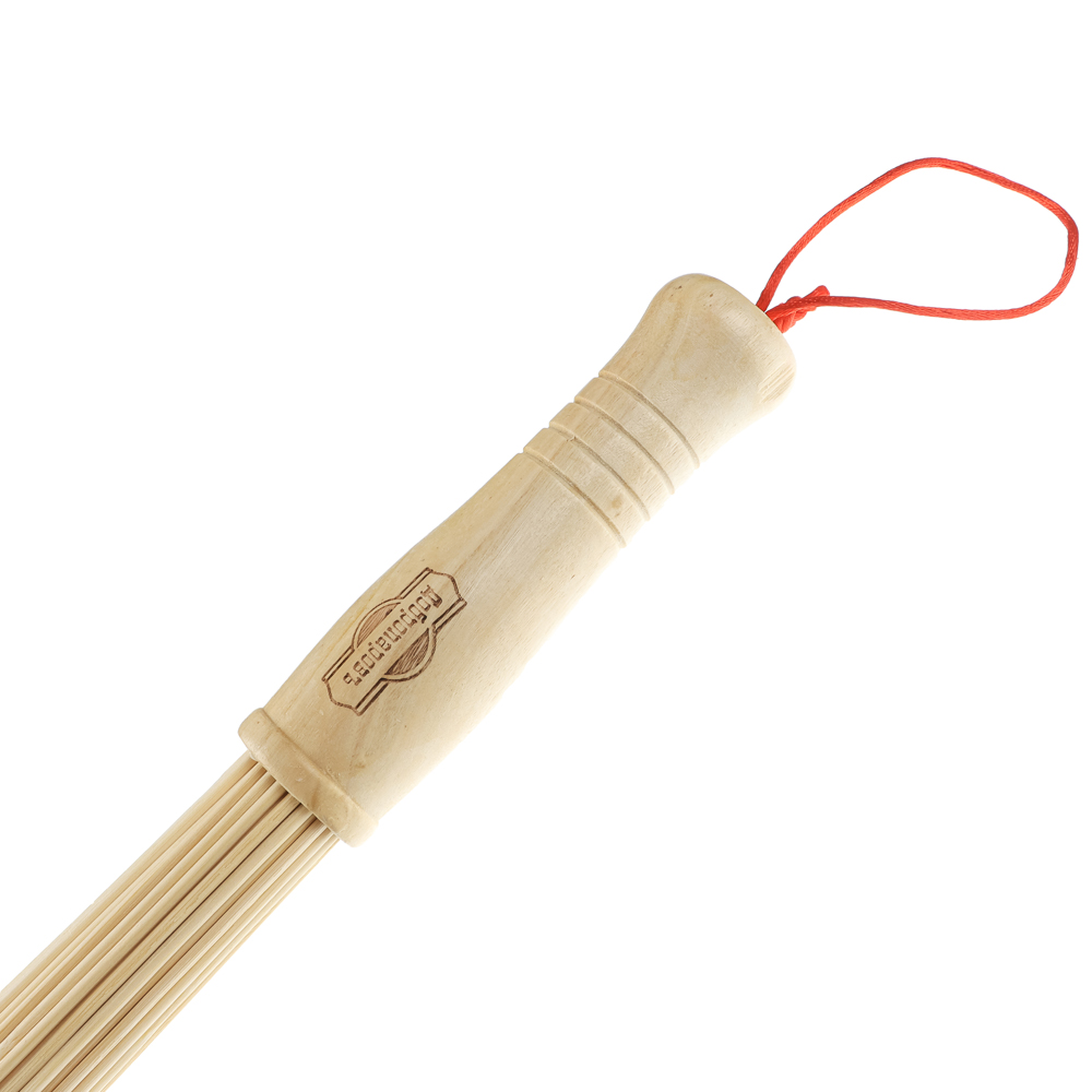 Веник массажный из бамбука 60см, 0,2см прут - #4