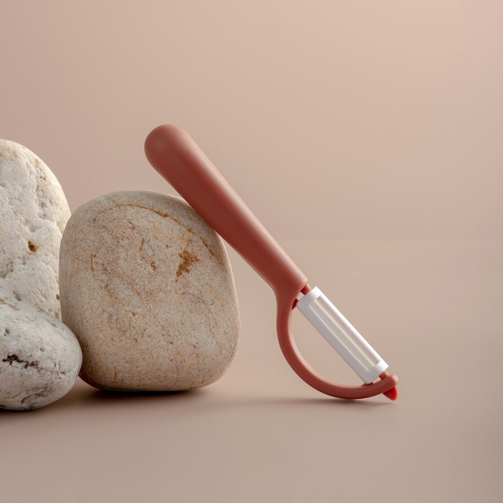 SATOSHI Ханкан Нож-пиллер, керамическое вертикальное лезвие - #7