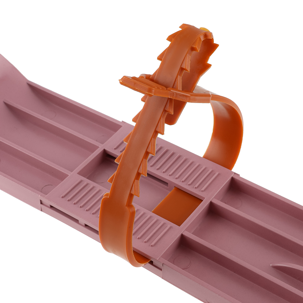 Мини-лыжи детские с пластиковыми ремешками, пластик, 7х36х1см, МЛ-1 - #10