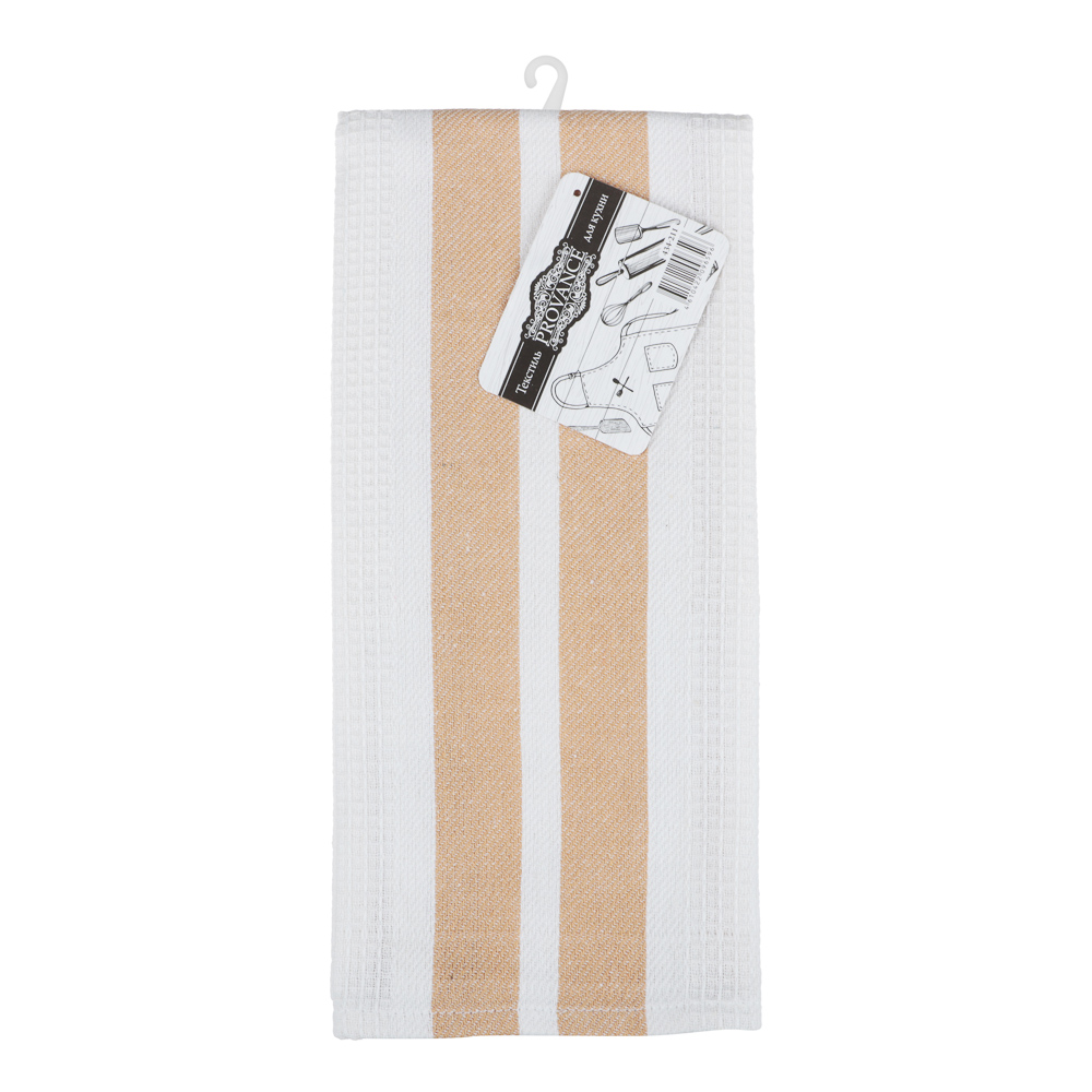 PROVANCE Мосс Полотенце кухонное вафельное, 40х60см, 100% хлопок, полоска, 2 дизайна - #9