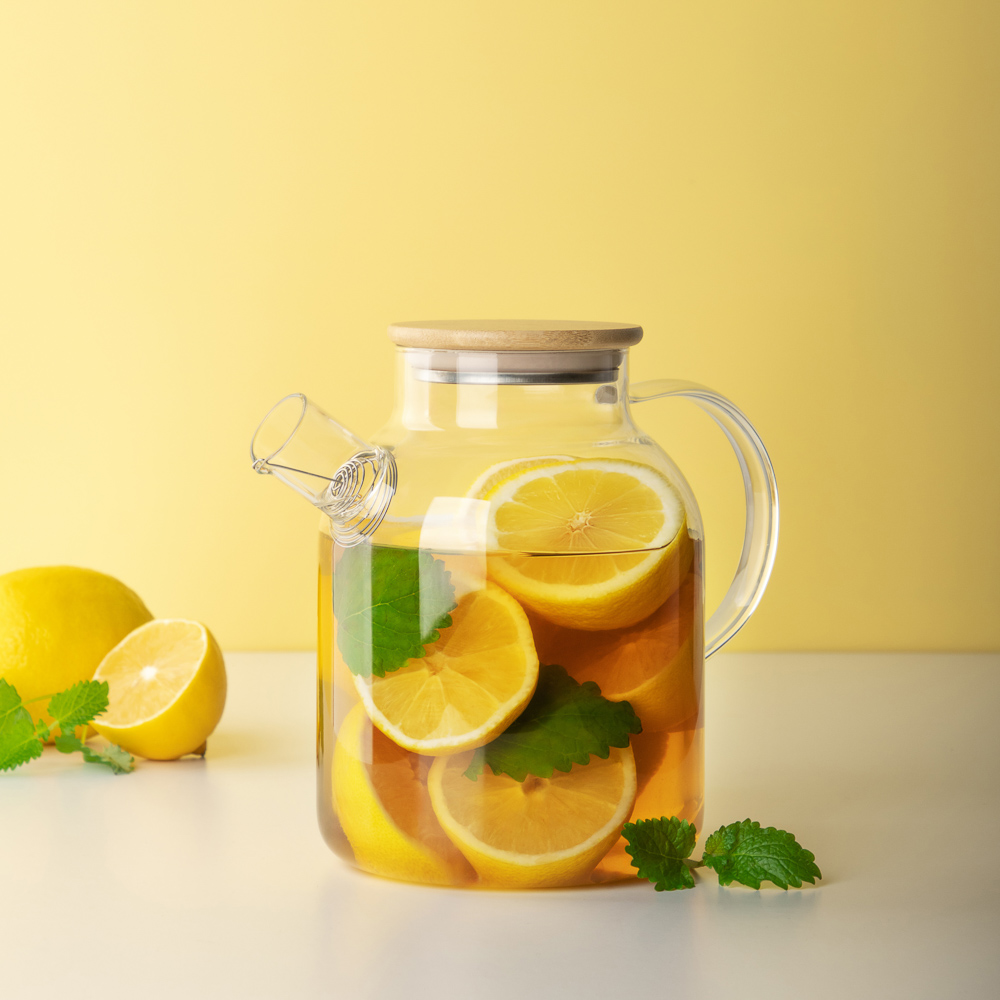 Чайник заварочный тм VETTA Эко, стекло, бамбуковая крышка, 1800мл - #7