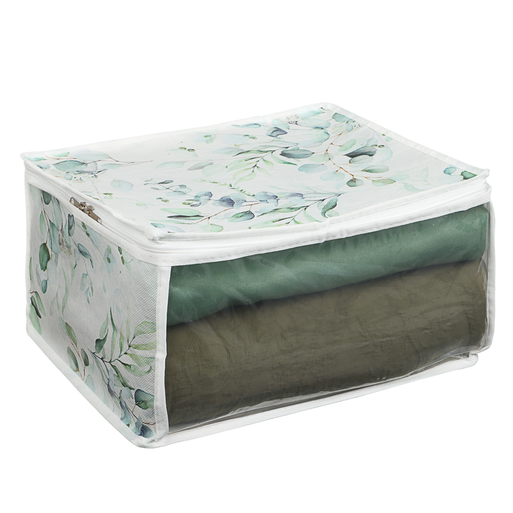 VETTA Рио-де-Жанейро Кофр на молнии с прозрачным окном 35х30х20см, спанбонд, ПЕВА, 2 диз. - #1