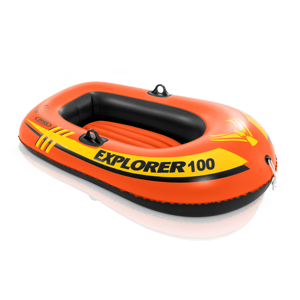 INTEX Лодка Explorer 100 (55кг) 147x84x36см, 58329NP - #1