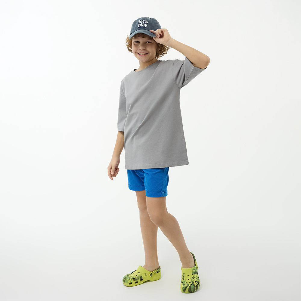 GALANTE Кепка детская, р.54, 30% хлопок, 70% полиэстер, синий, ВЛ25-04, #4 - #5