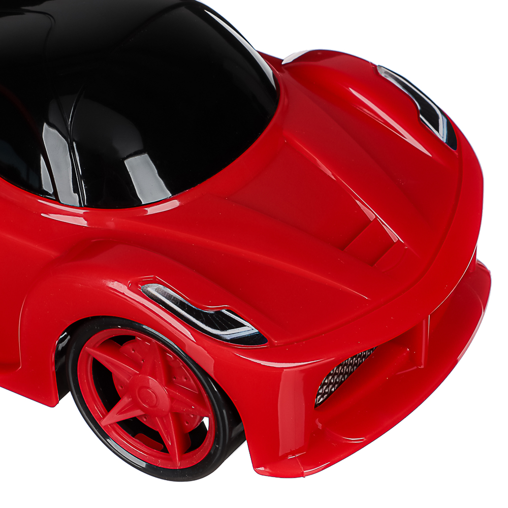 ИГРОЛЕНД Машинка гонщика игрушечная, пластик, 21,5х12х9 см, 5 дизайнов, для детей 3+ - #4