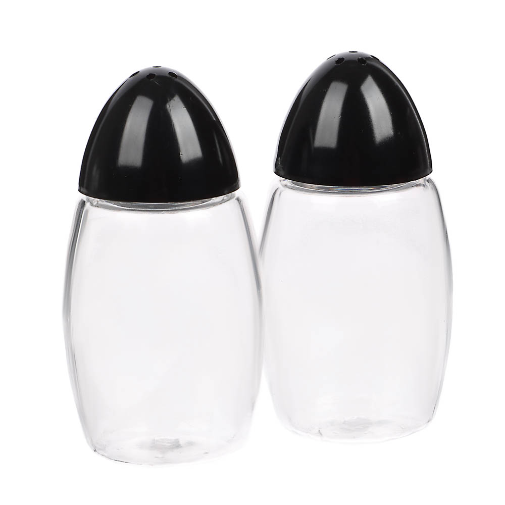 Набор на подставке для соли и перца, пластик - #4