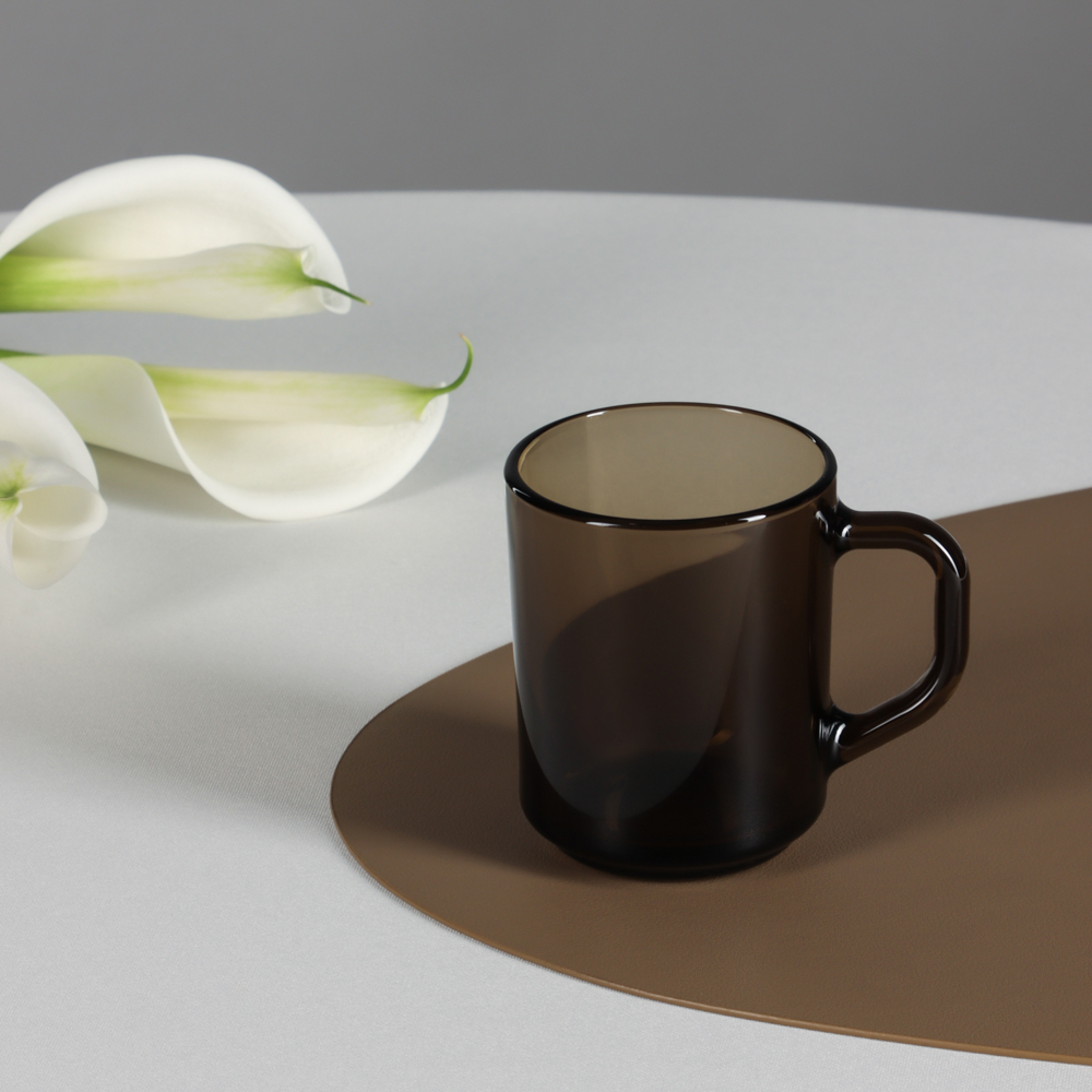 Luminarc Эклипс Кружка 250мл, дымчатое стекло, арт. H9184 - #5