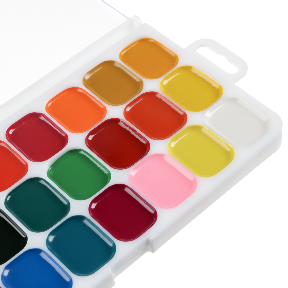 Акварель 24 цвета ClipStudio, без кисти, в пластиковой упаковке с европодвесом - #6