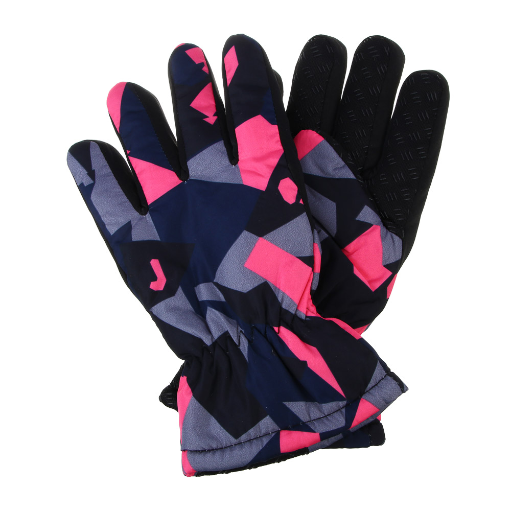 GALANTE Перчатки подростковые утепленные, р.16, 100% полиэстер, разноцветные, ОЗ25-30 - #3