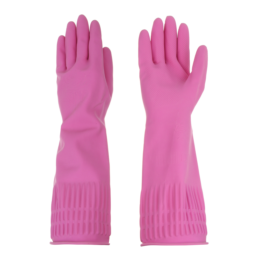 VETTA Перчатки хозяйственные с манжетой 38см, пара 100г, L - #1