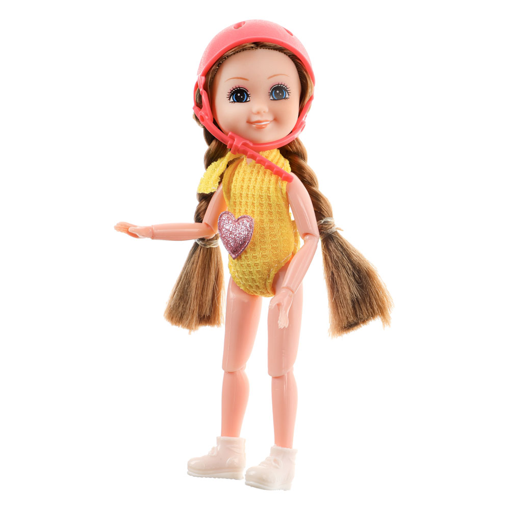 ИГРОЛЕНД Кукла шарнирная с транспортным средством, PVC, PP, полиэстер, 22х22х8см - #8