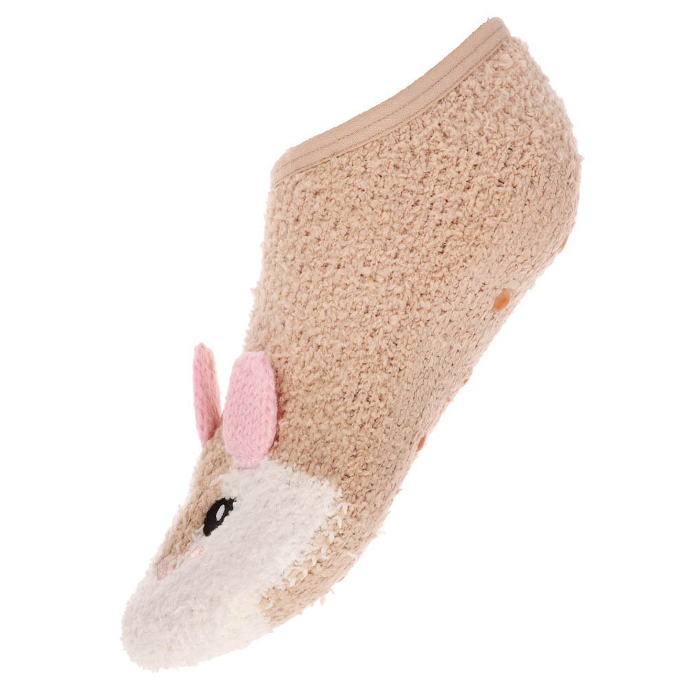 GALANTE Носки-антизаносы с декором, р.23-25, 100% полиэстер, разноцветные - #2