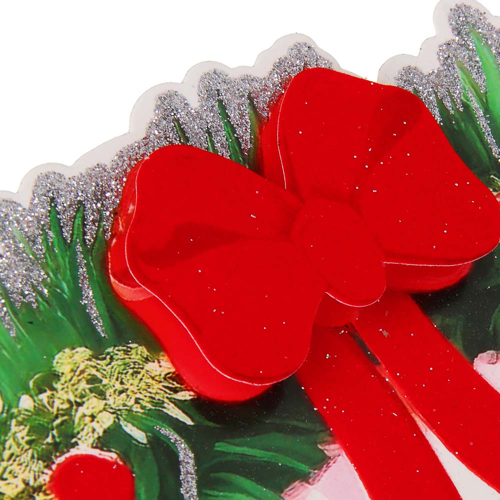 СНОУ БУМ Новогоднее панно Символ Года 50см, бумага - #4