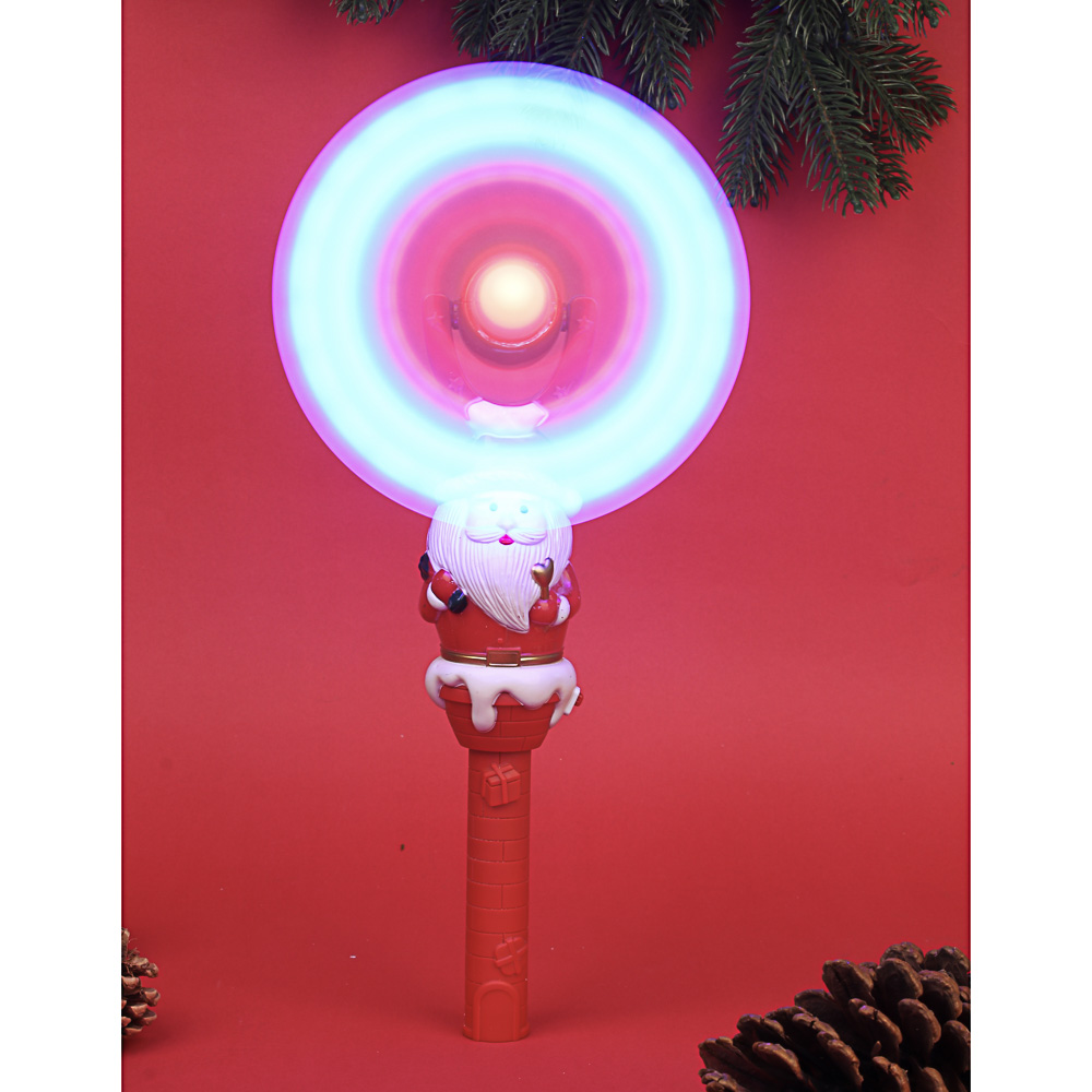 Палочка световая Сноубум "Санта Клаус", 36 см - #4