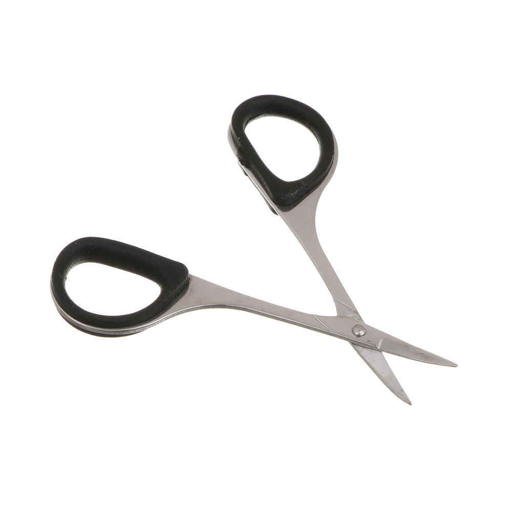 Ножницы маникюрные для кутикулы тм ЮНИLOOK, сталь, силикон, 9 см, 2 цвета - #3