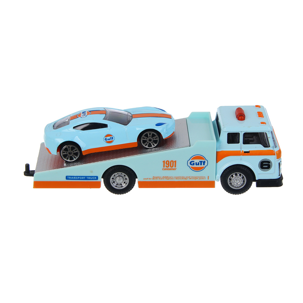 ИГРОЛЕНД Машина "Эвакуатор", инерция, 1 машинка, металл, пластик, 22,25х16 см, 3 дизайна - #6