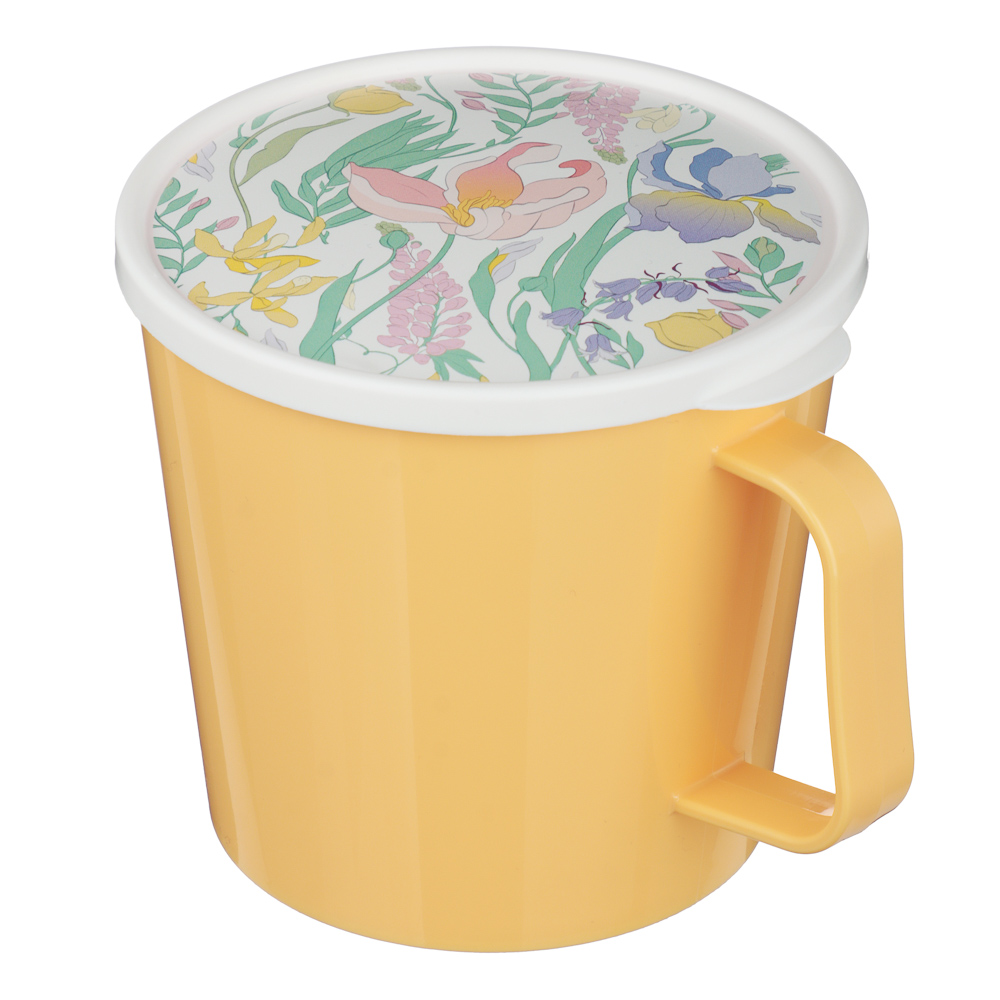 Ботаника Кружка с крышкой 750мл, пластик, 3 цвета - #4